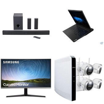 Pallet – 26 Pcs – Speakers, Security & Surveillance, Portable Speakers – Tested NOT WORKING – onn., Samsung, LG, Lorex