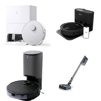 Pallet – 18 Pcs – Vacuums, Unsorted – Customer Returns – Shark, Hart, Tineco, Ecovacs Robotics