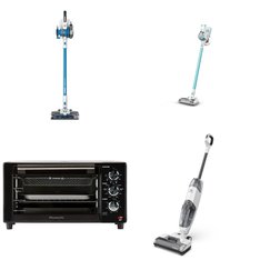 Pallet – 23 Pcs – Vacuums, Deep Fryers – Damaged / Missing Parts / Tested NOT WORKING – Tineco, PowerXL, Hart, Beautiful