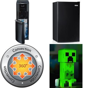 Pallet – 8 Pcs – Bar Refrigerators & Water Coolers, Refrigerators, Heaters – Customer Returns – Primo Water, Igloo, Dyna-Glo, Minecraft