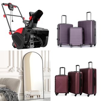 Pallet – 13 Pcs – Luggage, Snow Removal, Humidifiers / De-Humidifiers, Decor – Customer Returns – Travelhouse, Zimtown, PowerSmart, Ginza Travel
