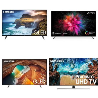 9 Pcs – LED/LCD TVs (46″ – 55″) – Refurbished (GRADE A, GRADE B) – Samsung, VIZIO, HISENSE