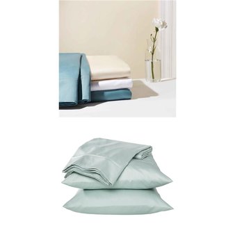 3 Pcs – Bedding – Like New, New – Retail Ready – Hotel Style, threshold