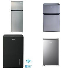 Pallet - 8 Pcs - Bar Refrigerators & Water Coolers, Refrigerators, Humidifiers / De-Humidifiers, Heaters - Customer Returns - Galanz, Dyna-Glo, HISENSE, Midea