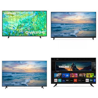 Pallet – 14 Pcs – LED & LCD – Damaged / Missing Parts / Tested NOT WORKING – VIZIO, Onn, TCL, Samsung
