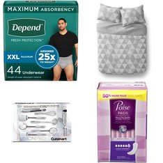 1 Pallets - 72 Pcs - New Blankets, Throws & Quilts, Decor, Kitchen & Dining, Cleaning Supplies - New and New Damaged Box - Walmart