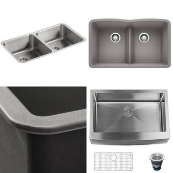 Pallet – 11 Pcs – Hardware, Kitchen & Bath Fixtures – Customer Returns – Kohler, Blanco, TOTO USA, ZURN