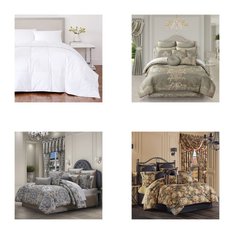 6 Pallets - 609 Pcs - Rugs & Mats, Curtains & Window Coverings, Bedding Sets, Sheets, Pillowcases & Bed Skirts - Mixed Conditions - Unmanifested Home, Window, and Rugs, Madison Park, Regal Home Collections, Inc., QUEEN STREET