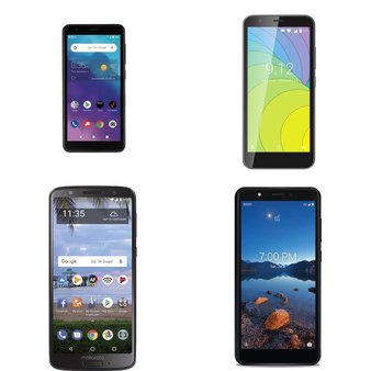 CLEARANCE! 40 Pcs – Cellular Phones – BRAND NEW – Not Activated – Motorola, ZTE, ALCATEL, NUU