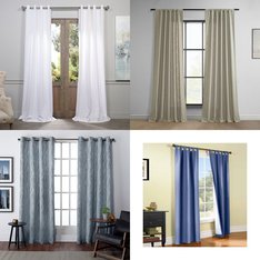 CLEARANCE! Pallet - 310 Pcs - Curtains & Window Coverings, Earrings, Decor - Mixed Conditions - Private Label Home Goods, Eclipse, Sun Zero, Fieldcrest