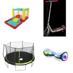 Pallet - 13 Pcs - Powered, Not Powered, Vehicles, Trains & RC, Outdoor Play - Customer Returns - Razor, Madd Gear, Razor Power Core, New Bright