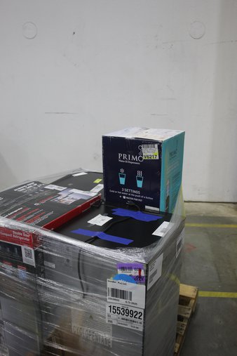 3 Pallets – 19 Pcs – Bar Refrigerators & Water Coolers, Freezers – Untested Customer Returns – Walmart
