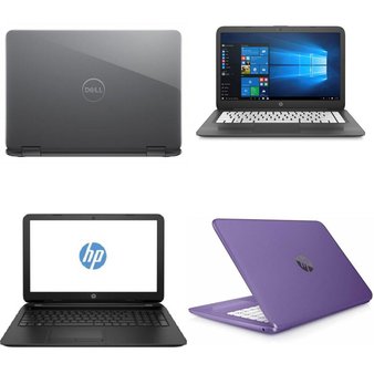 45 Pcs – Laptop Computers – Refurbished (GRADE C) – HP, DELL