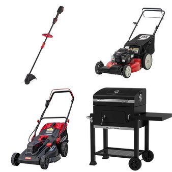 Pallet – 9 Pcs – Trimmers & Edgers, Mowers, Grills & Outdoor Cooking, Hedge Clippers & Chainsaws – Customer Returns – Hyper Tough, Expert Grill, Yard Machines
