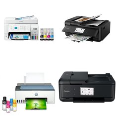 Pallet - 55 Pcs - Inkjet, All-In-One, Laser, Keyboards & Mice - Customer Returns - HP, Canon, Apple, Brother