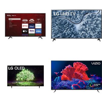18 Pcs – LED/LCD TVs – Refurbished (GRADE A) – TCL, VIZIO, LG, Samsung
