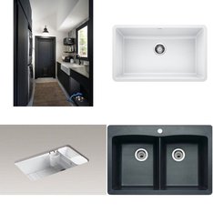 Pallet - 13 Pcs - Kitchen & Bath Fixtures, Hardware - Customer Returns - Kohler, Blanco, KOHLER CO, Signature Hardware