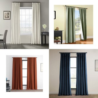 1 Pallet – 315 Pcs – Curtains & Window Coverings – Mixed Conditions – Eclipse, Fieldcrest, Sun Zero, Madison Park