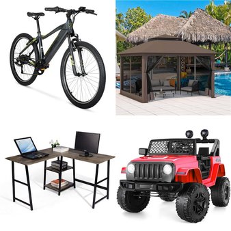 Pallet – 8 Pcs – Cycling & Bicycles, Unsorted, Massagers & Spa, Office – Customer Returns – Hyper Bicycles, Naipo, Branax, texinpress