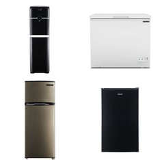 Pallet - 6 Pcs - Bar Refrigerators & Water Coolers, Refrigerators - Customer Returns - Primo Water, Great Value, Frigidaire, Thomson