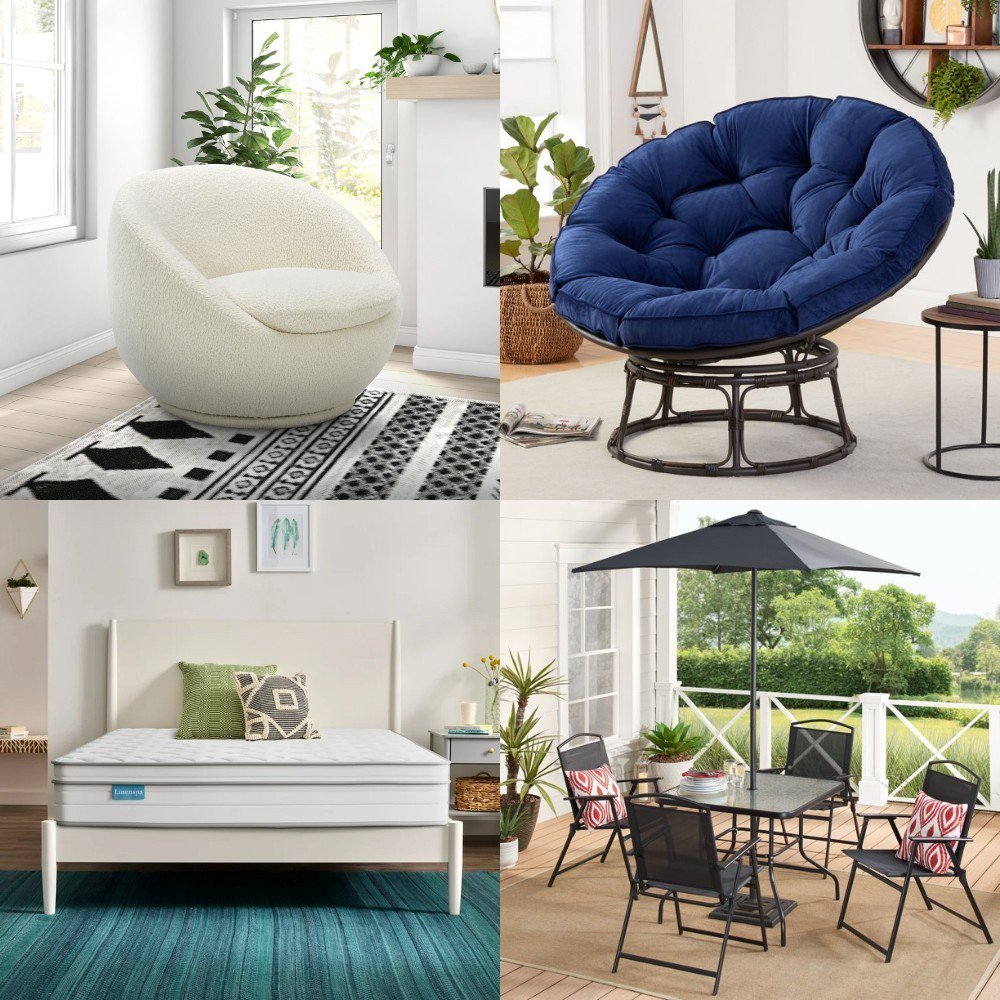 Overstock papasan chair top
