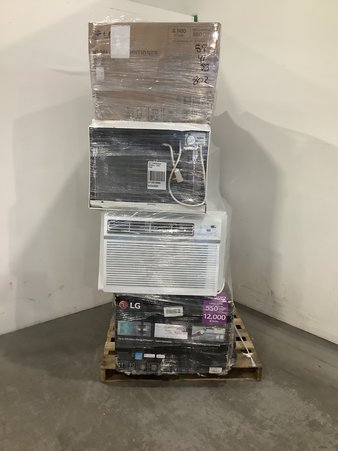 1 Pallets – 9 Pcs – Air Conditioners – Untested Customer Returns – Major Retailer