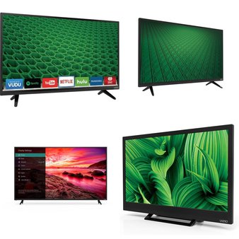52 Pcs – TVs – Tested Not Working – VIZIO, LG, HITACHI, Samsung – Televisions