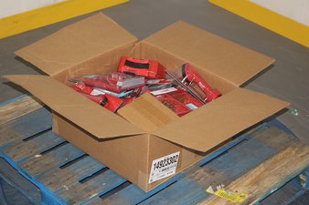 Box – 52 Pcs – Tool Accessories – Untested Customer Returns – Milwaukee, Builders World Wholesale Distribution