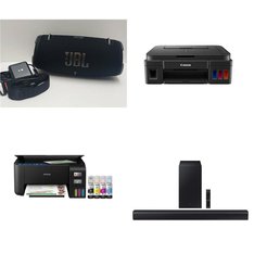 Pallet - 27 Pcs - All-In-One, Portable Speakers, Speakers, Other - Customer Returns - HP, Samsung, EPSON, ION Audio