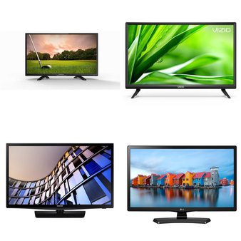 16 Pcs – LED/LCD TVs (19″ – 24″) – Refurbished (GRADE A, GRADE B, No Stand) – VIZIO, WESTINGHOUSE, LG, Samsung