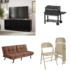 Pallet - 9 Pcs - Grills & Outdoor Cooking, Dining Room & Kitchen, Living Room, TV Stands, Wall Mounts & Entertainment Centers - Overstock - Mainstays