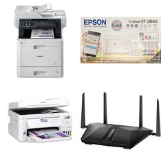 Pallet – 21 Pcs – Baby Monitors, All-In-One, Networking, Projector – Customer Returns – EPSON, Motorola, VTECH, iLive