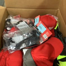1 Parcel Box - 58 Pcs - Milwaukee Tools - Untested Customer Returns - Major Retailer