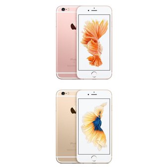 5 Pcs – Apple iPhone 6S – Refurbished (GRADE A – Unlocked) – Models: 3A511LL/A, 3A510LL/A