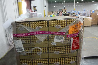 Pallet – 576 Pcs – Pantry – Customer Returns – Ferrero Rocher