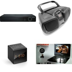 Pallet - 256 Pcs - DVD & Blu-ray Players, Cordless / Corded Phones, Other, Projector - Customer Returns - SYLVANIA, VTECH, Sony, RCA