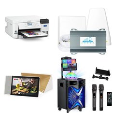 Pallet – 62 Pcs – Accessories, Monitors, Projector, Powered – Customer Returns – PrettyCare, KOORUI, Roconia, VeGue