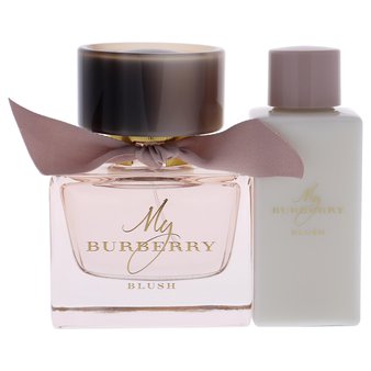 10 Pcs – Burberry I0092791 Blush Women 1.7oz Eau De Parfum Spray, 2.5oz Body Lotion, 2 Pieces Gift Set – New – Retail Ready