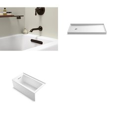 Pallet - 3 Pcs - Kitchen & Bath Fixtures, Hardware - Customer Returns - Kohler