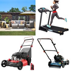 Pallet - 8 Pcs - Patio, Mowers, Exercise & Fitness, Cycling & Bicycles - Customer Returns - Gymax, MaxKare, Naipo, ovios