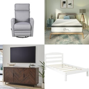 Pallet – 7 Pcs – Kids, TV Stands, Wall Mounts & Entertainment Centers, Living Room, Mattresses – Overstock – Better Homes & Gardens, Dream On Me