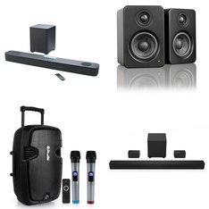 Pallet - 20 Pcs - Speakers, Accessories, DVD & Blu-ray Players, Portable Speakers - Customer Returns - onn., VIZIO, Pyle, Onn