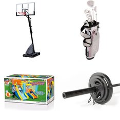Pallet - 15 Pcs - Outdoor Sports, Exercise & Fitness, Massagers & Spa, Golf - Customer Returns - Athletic Works, CAP Barbell, Spalding, CAP