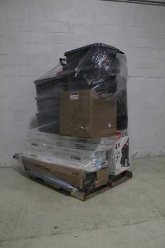 Pallet – 29 Pcs – Storage & Organization, Hardware – Customer Returns – Rubbermaid, Pergo, United Solutions
