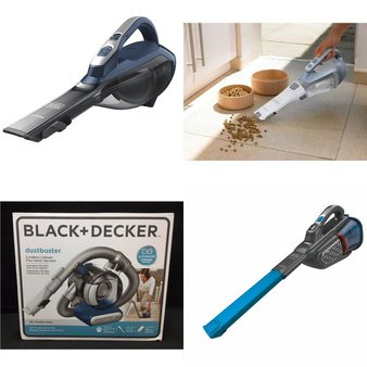 Pallet – 87 Pcs – Vacuums – Customer Returns – BLACK & DECKER