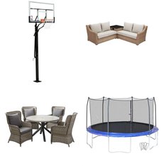 Pallet - 8 Pcs - Outdoor Sports, Patio, Trampolines - Overstock - NBA, Better Homes and Gardens
