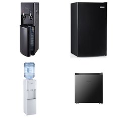 Pallet - 8 Pcs - Freezers, Bar Refrigerators & Water Coolers, Refrigerators - Customer Returns - HISENSE, Primo, Igloo, Primo Water