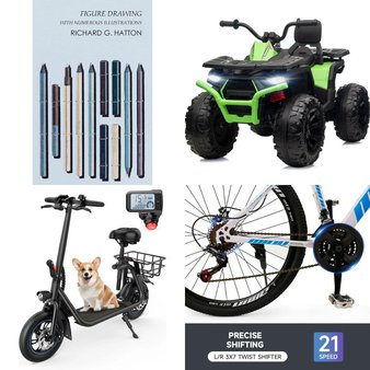 Pallet – 12 Pcs – Exercise & Fitness, Vehicles, Cycling & Bicycles, Powered – Customer Returns – Artudatech, GTRACING, Funcid, Hikiddo