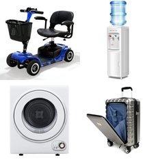 Pallet – 7 Pcs – Luggage, Canes, Walkers, Wheelchairs & Mobility, Kitchen & Dining, Heaters – Customer Returns – AIRLINE, Balichun, Costway, Dreo