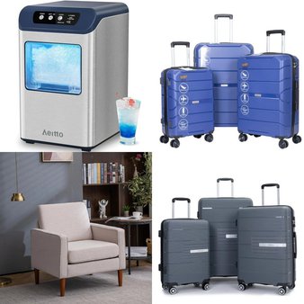 Pallet – 15 Pcs – Unsorted, Luggage, Backpacks, Bags, Wallets & Accessories, Cases – Customer Returns – Travelhouse, Tripcomp, HTOOQ, Dreo